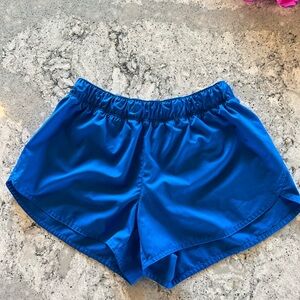 Old navy blue athletic shorts